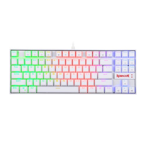 Redragon K552 RGB Mechanical Gaming Keyboard - White