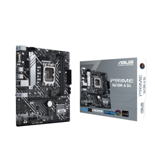 Asus H610m-A Motherboard 12th Gen CPU