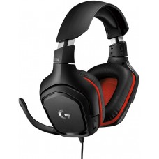 Logitech G332 Gaming Headset RED/BLACK WIRE