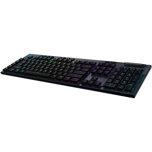Logitech G915 Wireless RGB WITH SOUND CONTROL BLACK GL TACTILE  Brown Switch