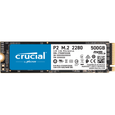 CRUCIAL P2 500GB M.2 NVME SSD