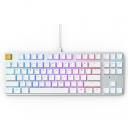 Glorious Gaming Keyboard GMMK - TKL (Pre-Built) - White