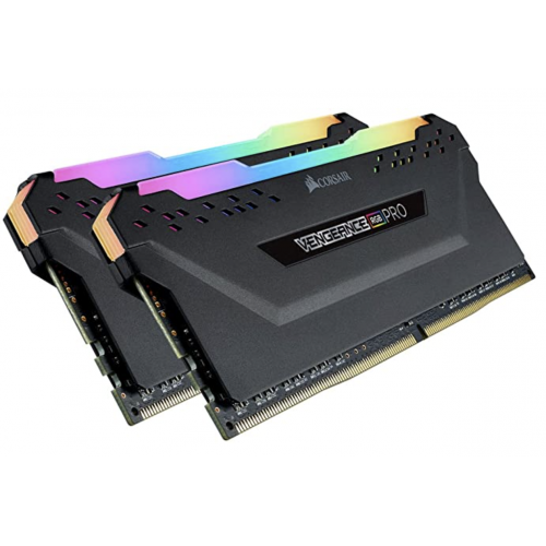 Corsair Vengeance RGB Pro 16GB (2x8GB) DDR4 4000 (PC4-32000) C19 Desktop Memory - Black
