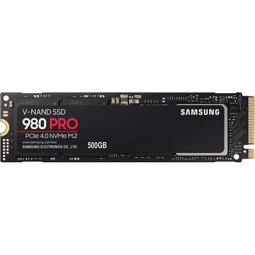Samsung 980 Pro Pcie 4.0 SSD NVME M.2 - 500GB