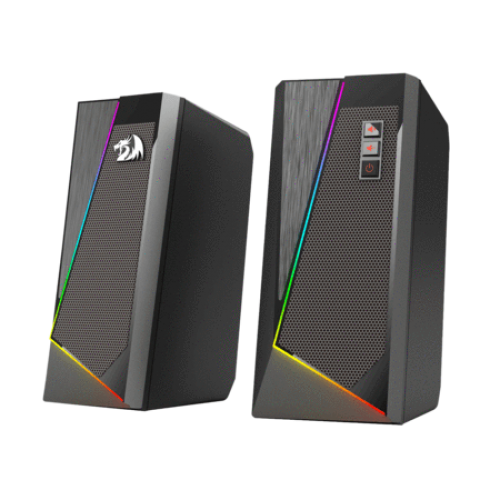 Redragon GS520 Anvil RGB Desktop Speakers, 2.0