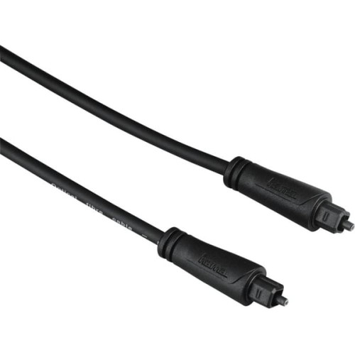 Hama - D3122251 - Audio Optical Fibre Cable, ODT Plug 1.5 m