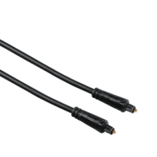 Hama - 122256 - Audio Optical Fibre Cable, ODT plug (Toslink), gold-plated, 1.5 m