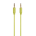 Hama - 135782 - "Flexi-Slim" 3.5 mm Audio Jack Cable, gold-plated, green, 0.75 m
