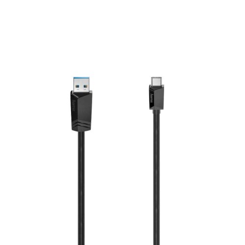 Hama - 205143 - USB-A to USB-C Cable, USB-C Plug – USB-A Plug, USB 3.2 Gen 1, 5 Gbit/s, 1.50 m