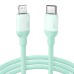 UGREEN USB-C TO LIGHTNING SILICONE CABLE 1M GREEN 20308