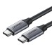 UGREEN USB 3.1 TYPE C CABLE MALE TO MALE 1.5M GRAY 50751