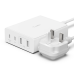 Belkin 108W 4-Ports USB GaN Desktop Charger with Intelligent Power Sharing and 2M Cord