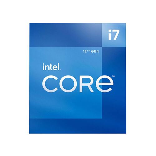 Intel i7 12700f Box With cooler
