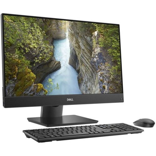 Dell OptiPlex 7400 AIO PC, 23.8" FHD Touchscreen Display, Intel Core i7-12700, 8GB RAM, 512GB SSD, Adjustable Hight, Arabic Wired KB+Optical Mouse, Windows10 Pro