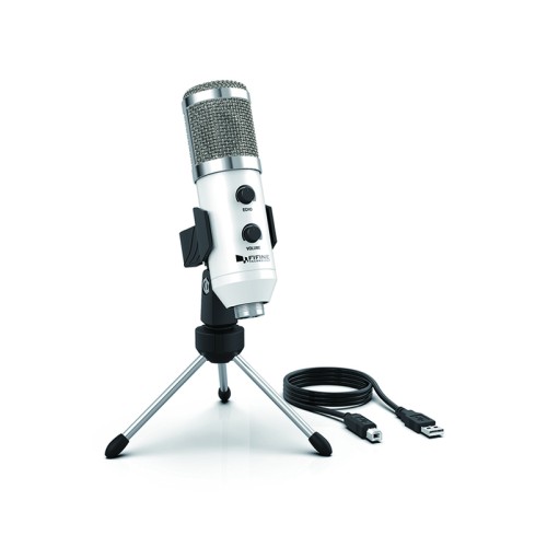 Fifine USB condenser desktop microphone with Tripod Stand - K056A