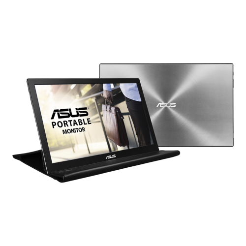 ASUS MB168B Portable USB Monitor - 15.6 inch, HD, USB-powered, Ultra-slim, Smart Case
