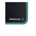 DEEPCOOL Mouse Pad GM800 320x270x3mm,Black Softpad, Spill-Proof Cloth, Natural Rubber, DeepCool Green Edge.