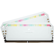 CORSAIR DOMINATOR PLATINUM 32GB (2X16GB) DDR5 DRAM 5600MHZ C36 White