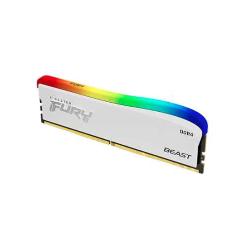 KINGSTON DDR4 2x8GB, 16GB 3200MHz DDR4 CL16 DIMM FURY Beast RGB (Special Edition White)