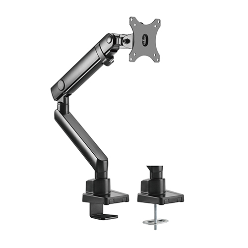 Twisted Minds Single Aluminum Slim Pole Mounted Monitor Arm