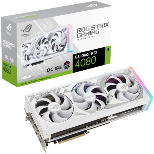 ASUS ROG STRIX Gaming GeForce RTX 4080 16GB OC White Edition
