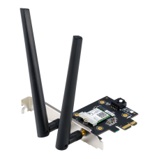 ASUS PCE-AX3000 Dual Band PCI-E WiFi 6 (802.11ax). Supporting 160MHz, Bluetooth 5.0, WPA3 network security, OFDMA and MU-MIMO wifi adapter