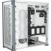 Corsair iCUE 5000X RGB Tempered Glass Mid-Tower Smart Case, White 