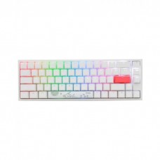 Ducky One 2 SF RGB Chery MX RED SW - White Keyboard Arabic/English Keys