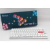 Ducky One 2 SF RGB Chery MX RED SW - White Keyboard Arabic/English Keys